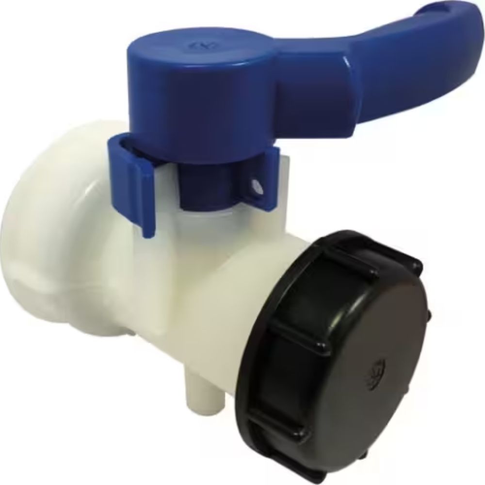 VANNE PLASTIQUE CUVE 1000L - D60
